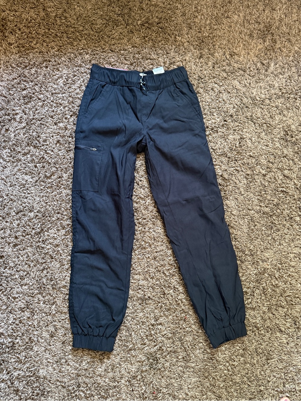 Weatherproof boys Navy Elastic-Waist Jogger Pants/E163